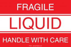 Fragile Liquid Labels